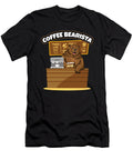 2 Funny Coffee Barista Design Bearista Espresso Gifts Espresso Latte and Capuccinno Makers Coffee Shop Gifts Martin Hicks T-Shirt