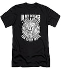 2 Funny Coffee Cafe Roasting Roaster Barista in My Defense Crazy Squirrel T-Shirt