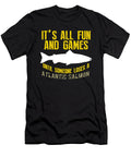 2 Funny Fishing Atlantic Salmon Freshwater Fish Gift Muc Designs T-Shirt