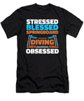 2 Funny Platform Diver Springboard Diving Crazy Squirrel T-Shirt