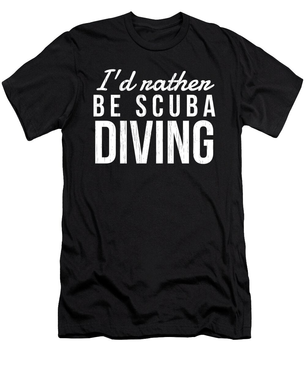 2 Funny Scuba Diving Gift Ideas for Scuba Divers Dive Masters Martin Hicks T-Shirt