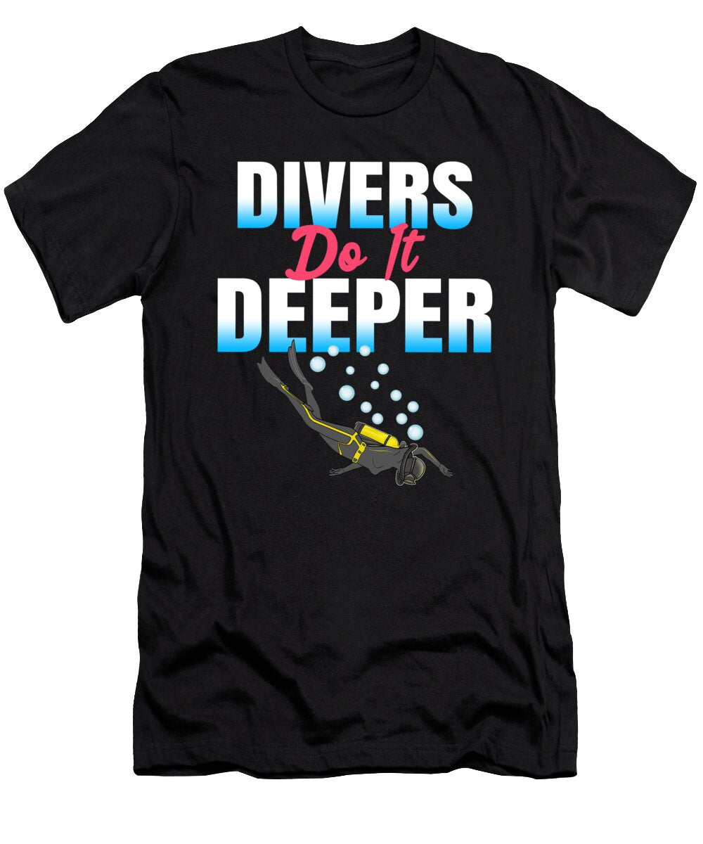 2 Funny Scuba Diving Snorkeling Scuba Diver Gift Muc Designs T-Shirt