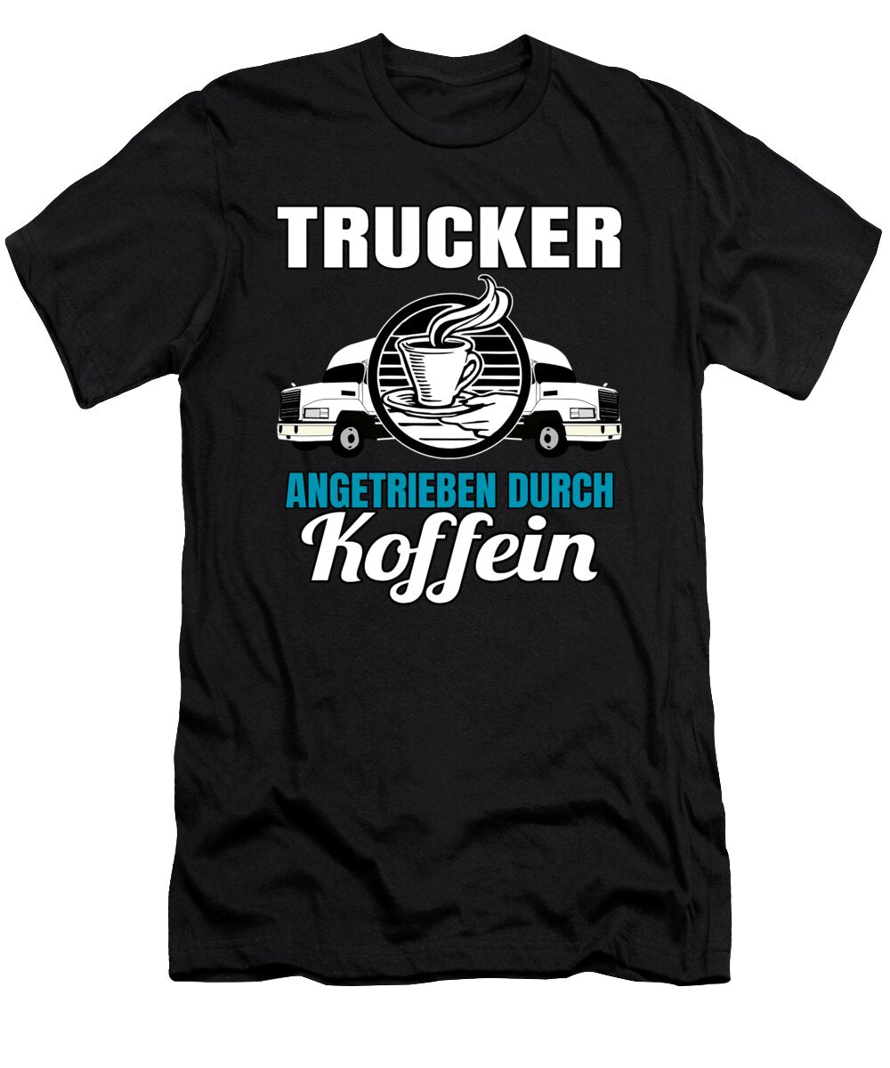 2 Funny Truck Driver Logistics Highway Truck Gift Muc Designs T-Shirt