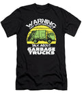 2 Funny Truck Driver Rig Trucker Trucking Garbage Truck Crazy Squirrel T-Shirt
