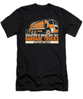 2 Funny Truck Driver Trucking Trucker Rig Garbage Truck Crazy Squirrel T-Shirt
