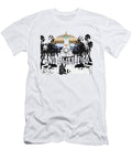 2 Funny Yogi Print Lama Peace Makes Yoga Hippie Hendrik Roeder T-Shirt