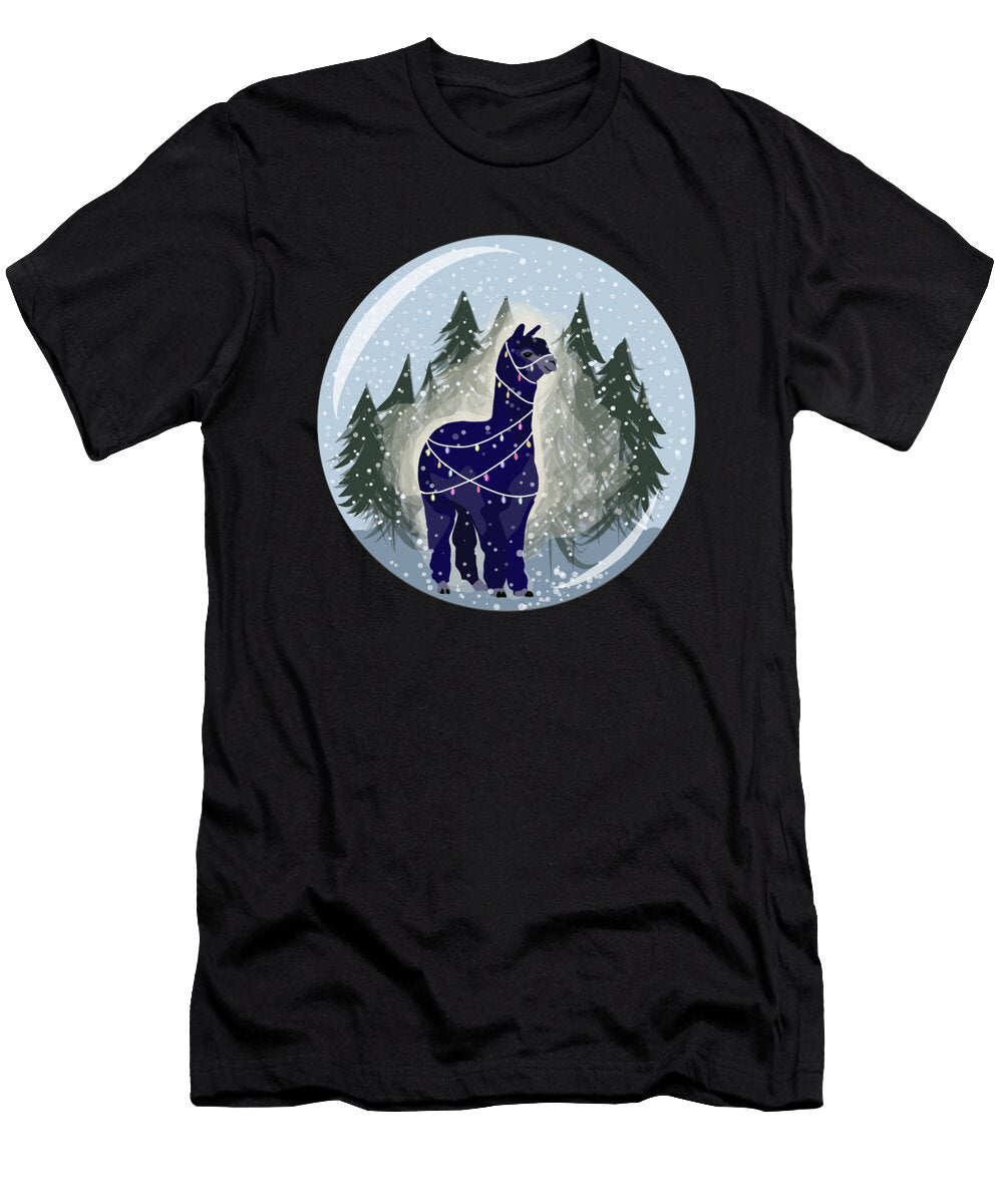 2 Guanaco Llama Vicuna Breeder Alpaca Graphics Lab T-Shirt