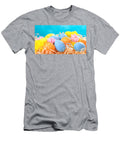 2 Happy Easter Ornaments Eggs and Spring Flowers Milleflore Images T-Shirt