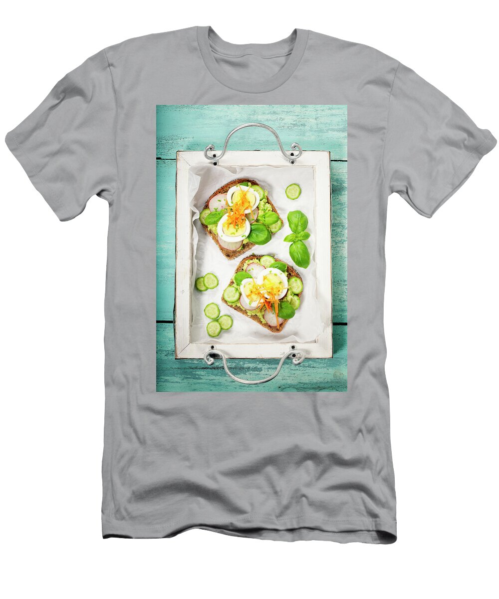 2 Healthy Sandwiches Natalia Klenova T-Shirt