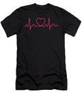 2 Heartbeat Heart Rate Pulse Gift Idea Haselshirt T-Shirt