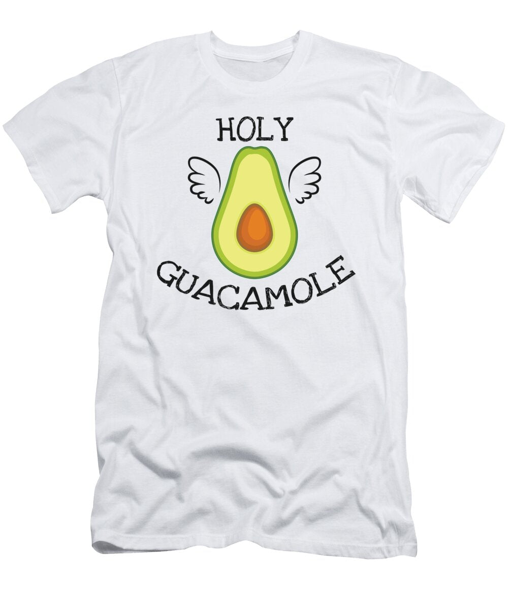 2 Holy Guacamole Vegetarian Lover Humor James C T-Shirt