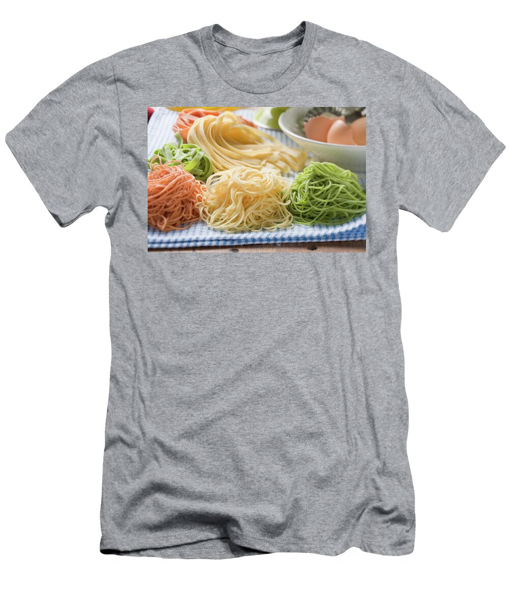 2 Home Made Pasta with Ingredients Foodcollection T-Shirt