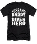 2 Husband Daddy Diver Hero Steven Zimmer T-Shirt