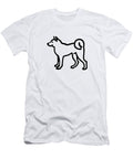 2 Husky Dog Icon Csa Images T-Shirt