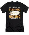 2 Husky Sledding Sled Dog Racing Alaskan Racers Toms Store T-Shirt