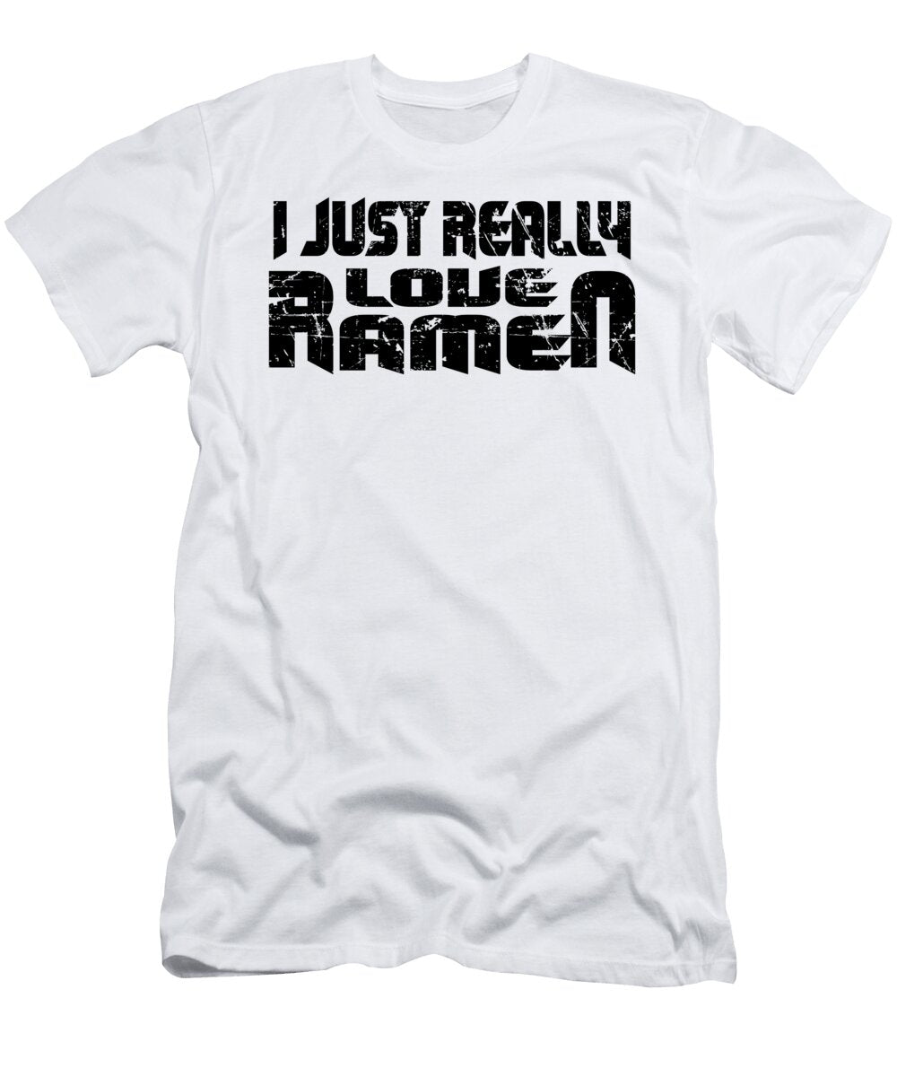 2 I Just Really Love Ramen Anime Kawaii Basquiaty Store T-Shirt