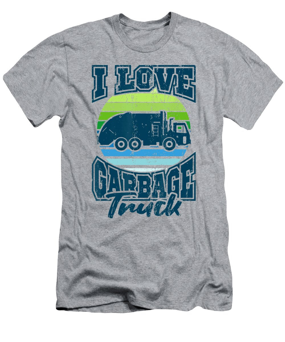 2 I Love Garbage Truck Anh Nguyen T-Shirt