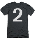 2 in Light Gray Typewriter Style Custom Home Fashions T-Shirt