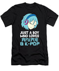 2 Just a Boy Who Loves Anime and K Pop Eq Designs T-Shirt
