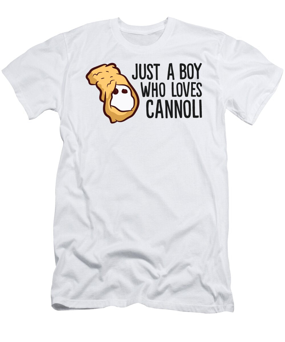 2 Just a Boy Who Loves Cannolis Eq Designs T-Shirt