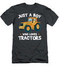 2 Just a Boy Who Loves Tractors for Tractor Kids Farmer Tom Schiesswald T-Shirt