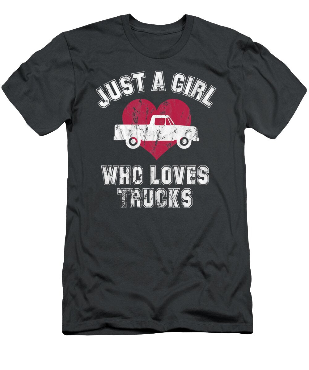 2 Just a Girl Who Loves Monster Trucks Anh Nguyen T-Shirt