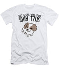 2 Just a Girl Who Loves Shih Tzus Eq Designs T-Shirt