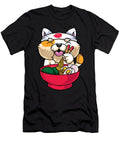 2 Kawaii Cat Ramen Bowl Funny Anime Noodles Kitty the Perfect Presents T-Shirt