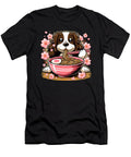 2 Kawaii English Springer Spaniel Dog Eating Ramen Zyneu Gangd T-Shirt