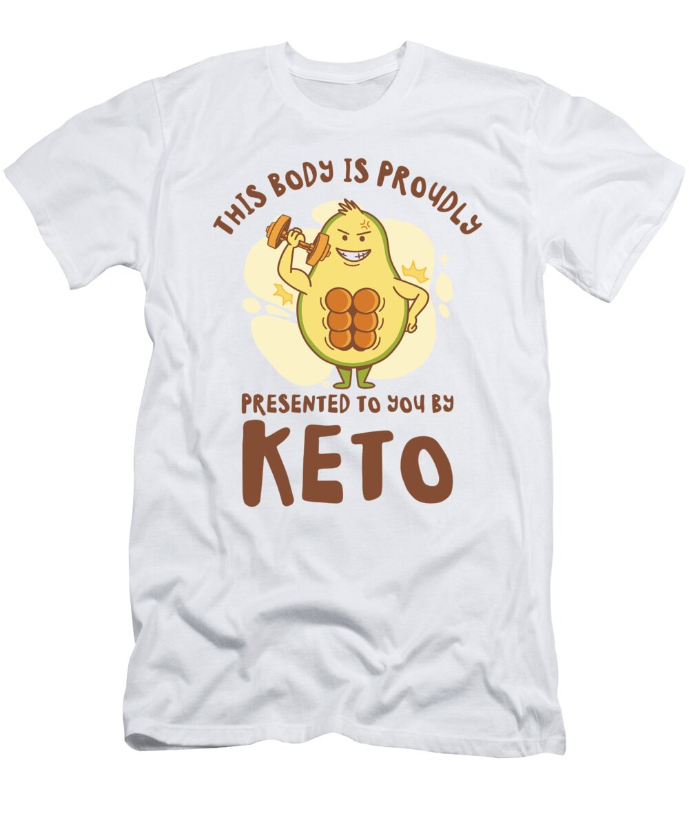 2 Keto Diet Workout Nutritionist Avocado Fruit Dietitian Toms Store T-Shirt