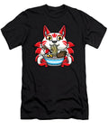 2 Kitsune Eating Ramen Noodles Anime Zimstarus T-Shirt