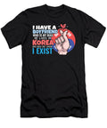 2 Kpop Idol Fan I Have a Boyfriend K Drama Lover I Love Korea Maximus Designs T-Shirt