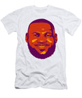 2 Lebron James Vibrant Portrait Kenvin Tran T-Shirt