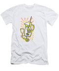 2 Lemonade in Pitcher Glass and Lemon Slice Csa Images T-Shirt