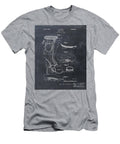 2 Linemans Boot Patent Print Visual Design T-Shirt