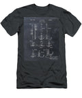 2 Linemans Climbing Hook Patent Print Visual Design T-Shirt
