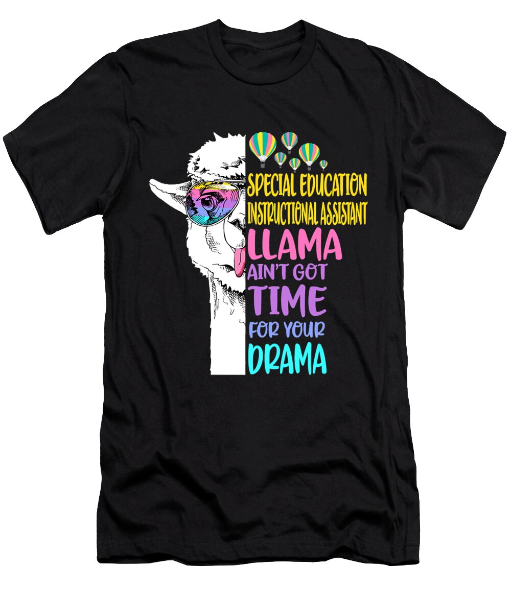2 Llama Alpaca Alpacas Camelid Camel Cute Llama Funny Llama Llama Art Llama Drama Animal Llama Lover No Prob Llama Grover Mcclure T-Shirt