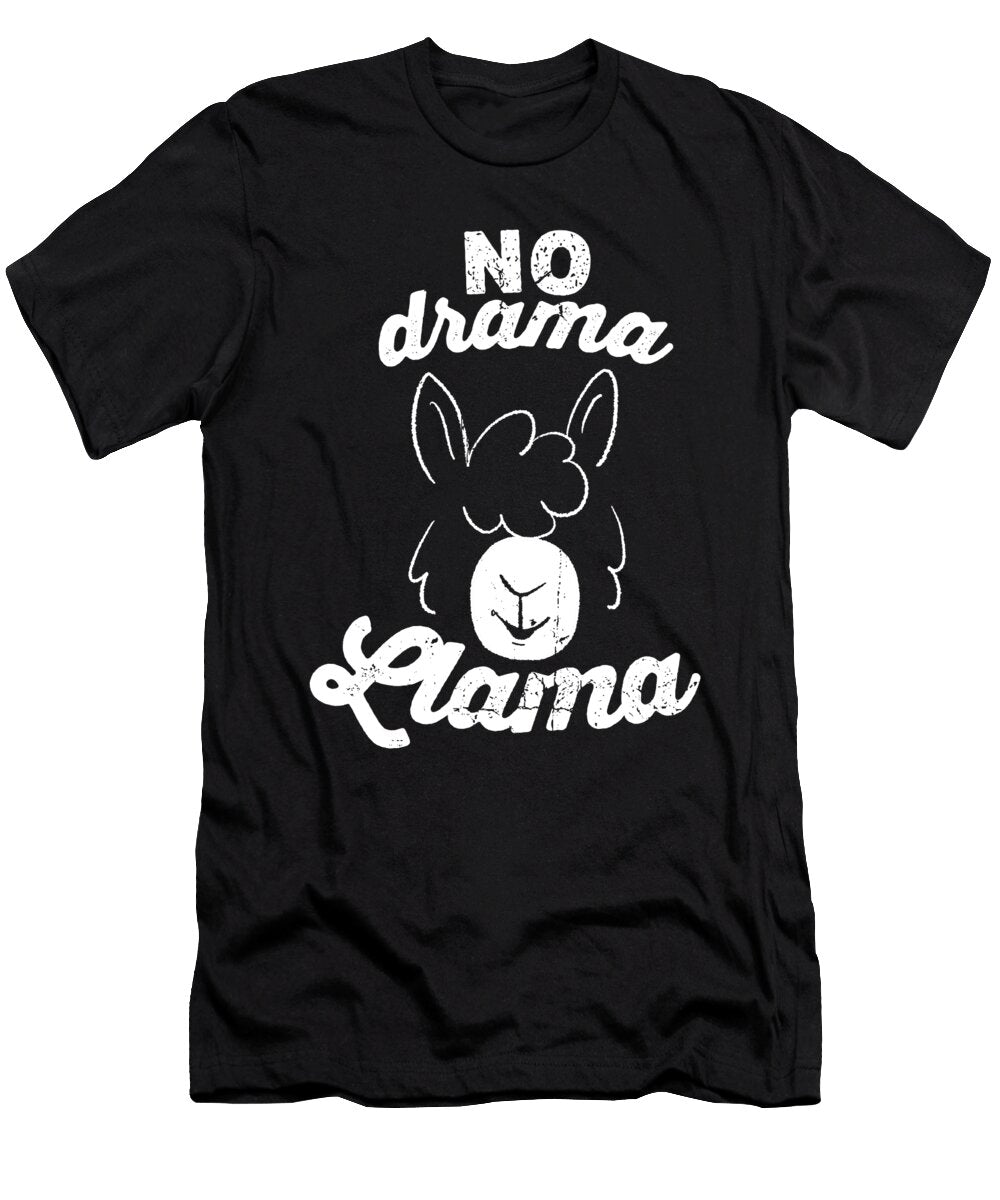 2 Llama Alpaca Crazy Squirrel T-Shirt