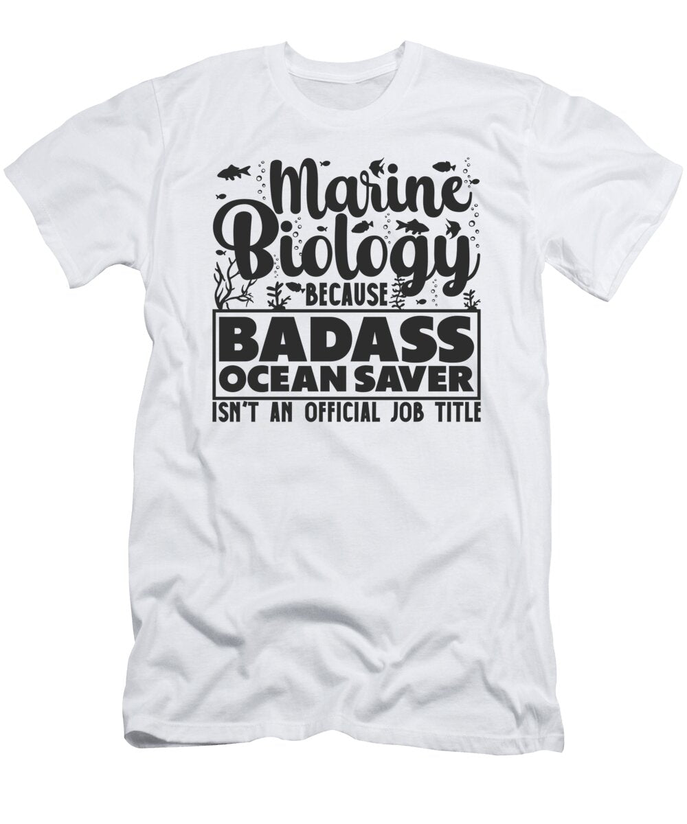 2 Marine Biologist Ocean Animals Marine Life Toms Store T-Shirt