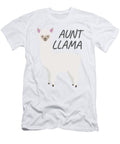 2 Matching Family Llama Gift Aunt Llama for Auntie Gift James C T-Shirt