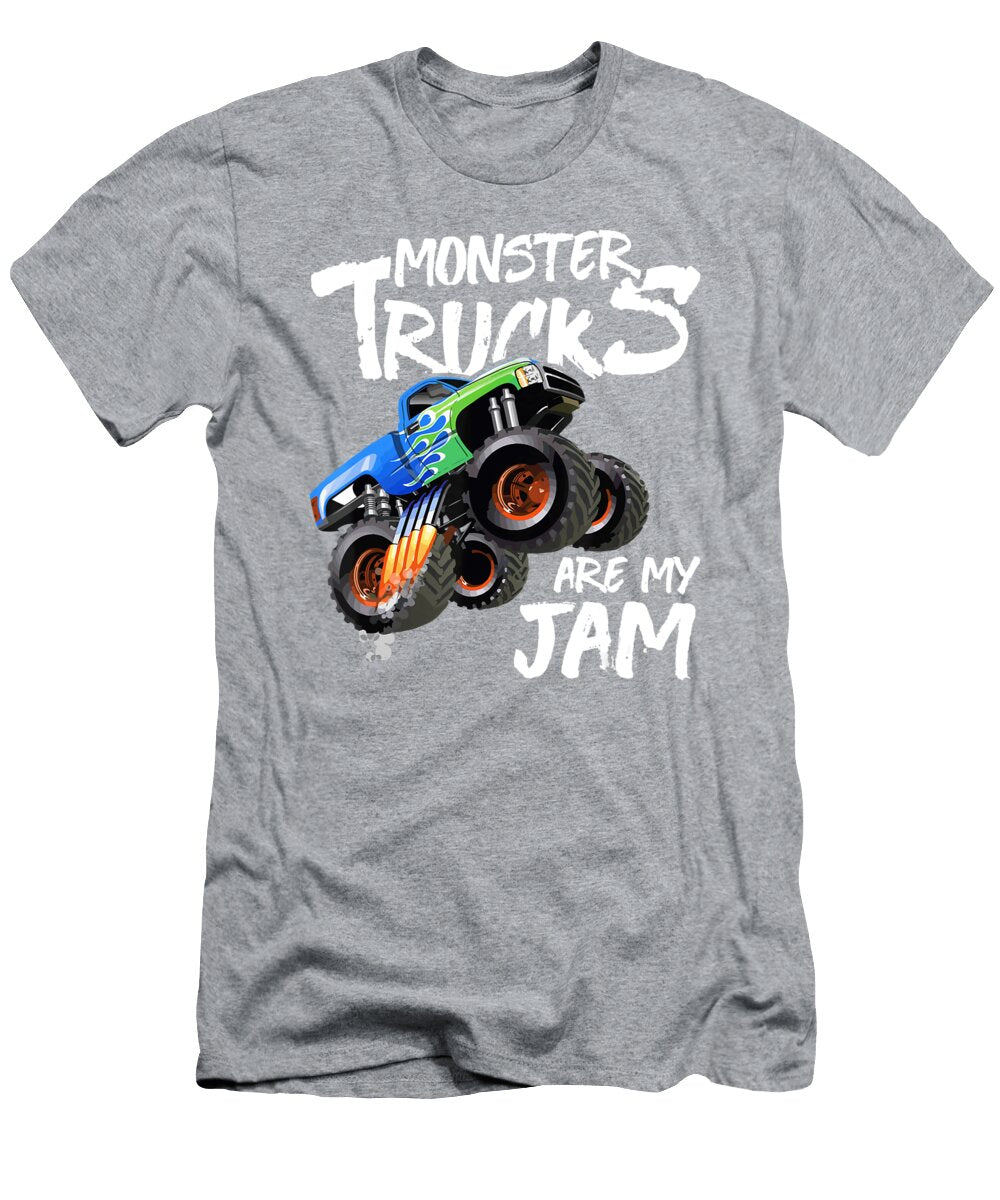 2 Monster Trucks Are My Jam Anh Nguyen T-Shirt