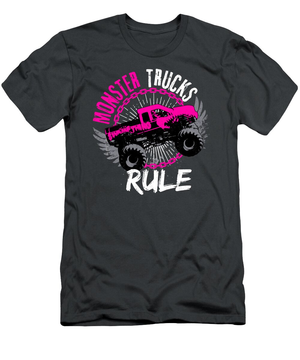 2 Monster Trucks Rule Anh Nguyen T-Shirt
