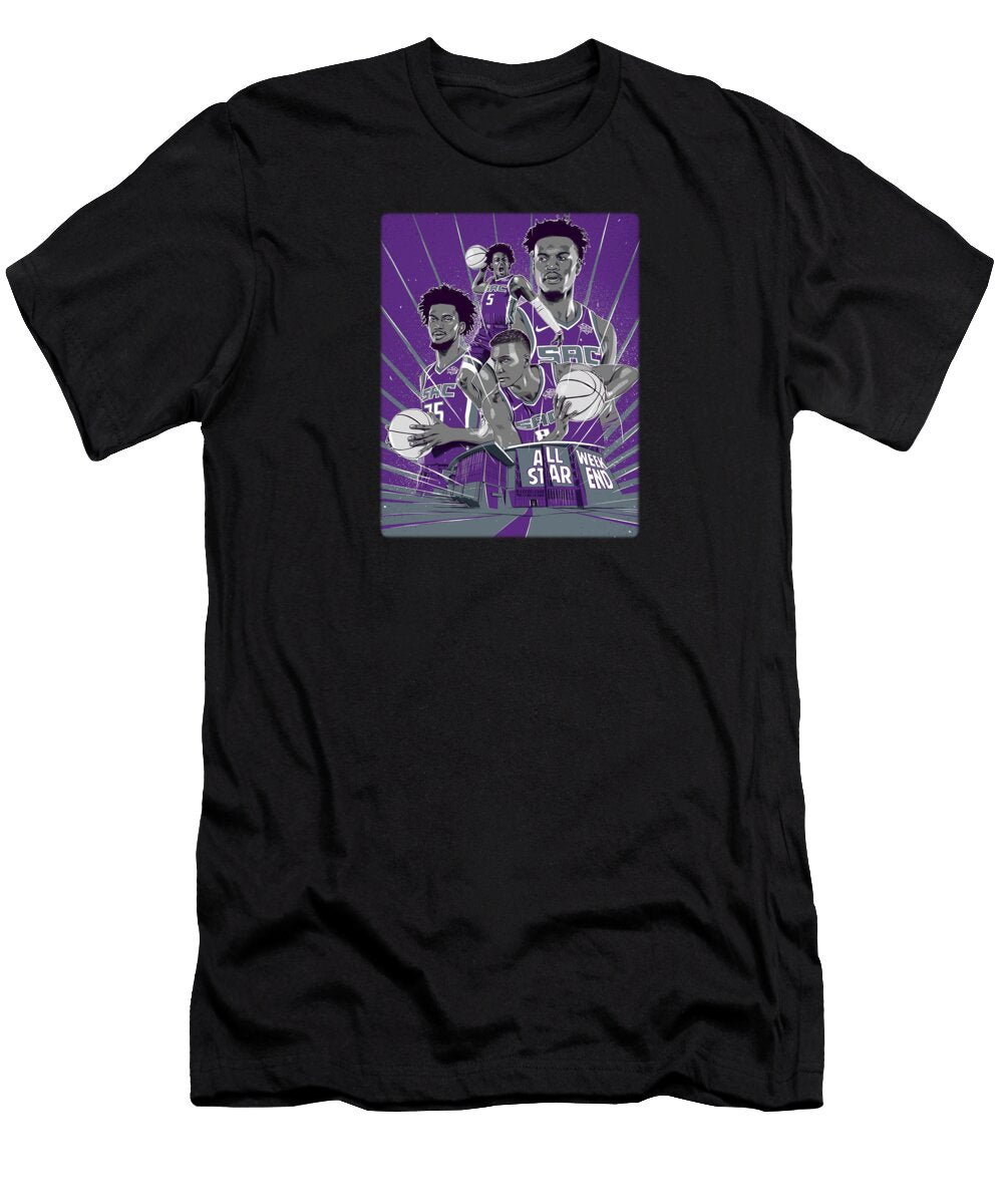 2 NBA Sacramento Kings Langu Ages T-Shirt