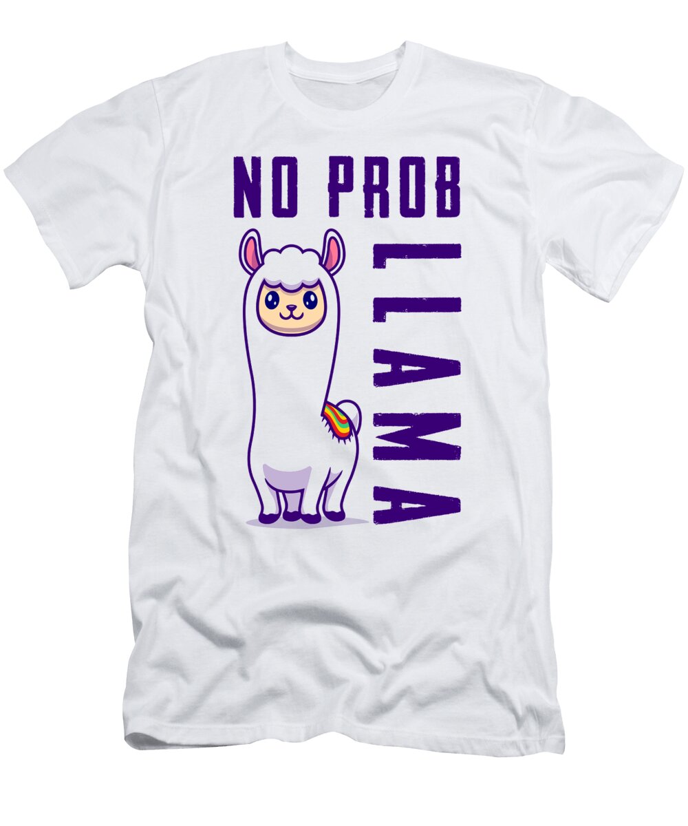 2 No Prob Llama Steven Zimmer T-Shirt
