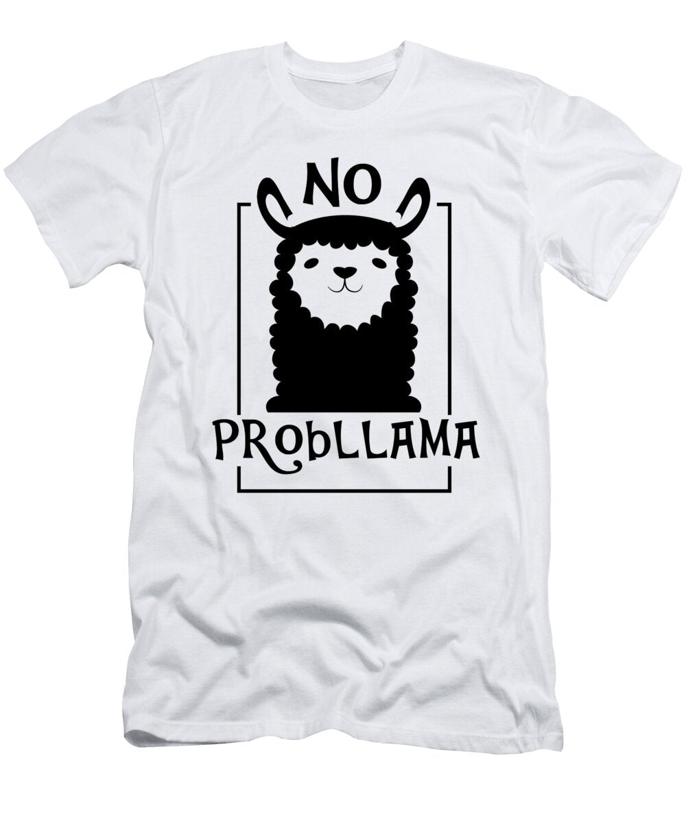 2 No Probllama Eq Designs T-Shirt