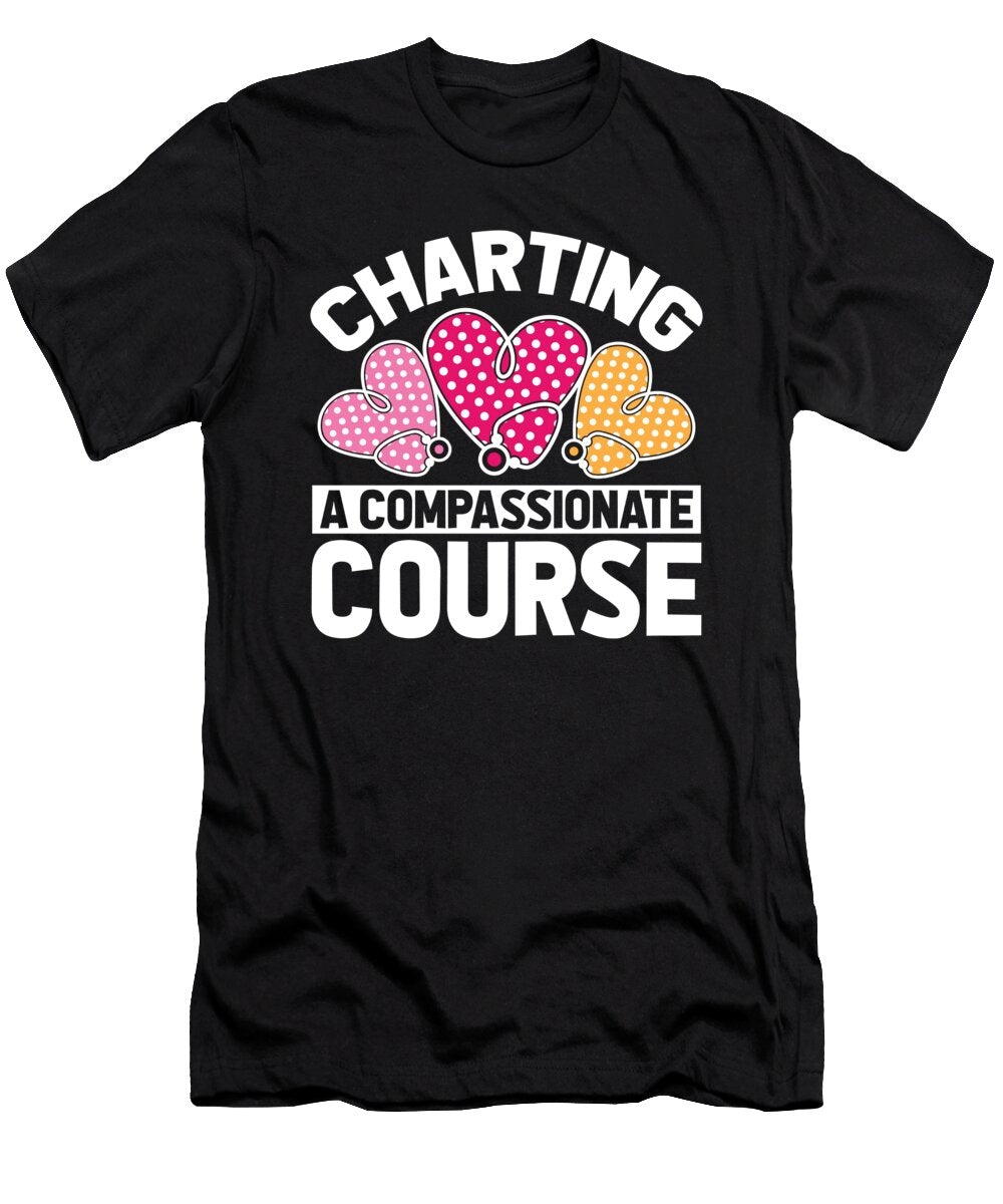 2 Nursing Caretaker Hospital Nurse Crazy Squirrel T-Shirt