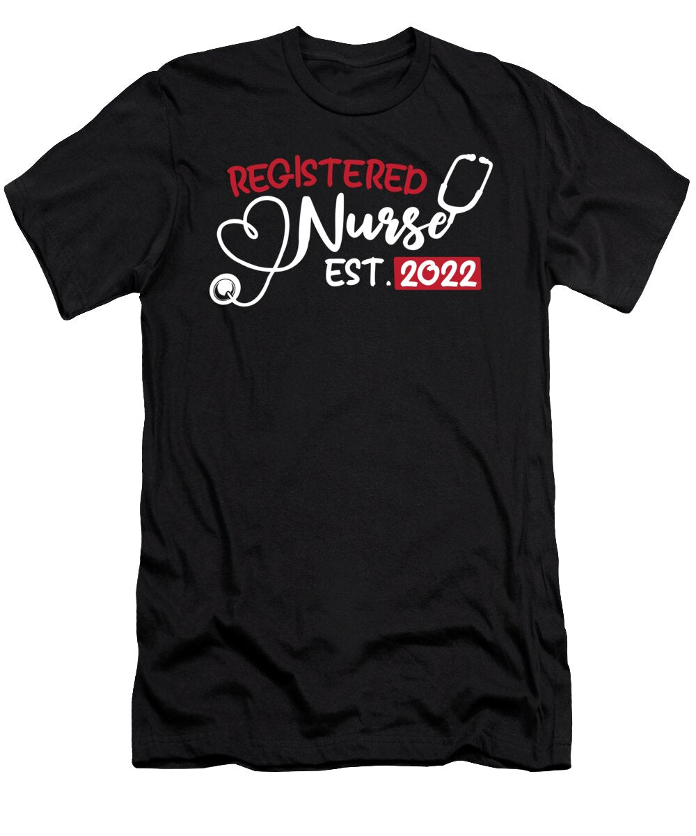2 Nursing Caretaker Hospital Registered Nurse Crazy Squirrel T-Shirt