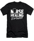 2 Nursing Hospital Caretaker Music Nurse Crazy Squirrel T-Shirt