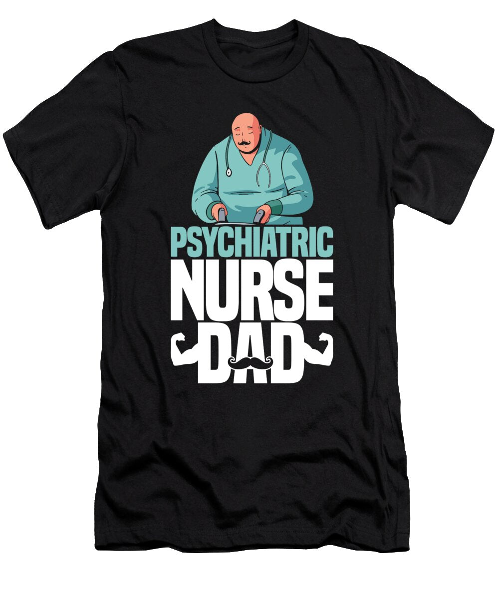 2 Nursing Hospital Caretaker Psych Nurse Crazy Squirrel T-Shirt