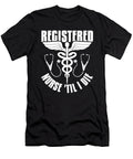 2 Nursing Rn Hospital Caretaker Registered Nurse Crazy Squirrel T-Shirt